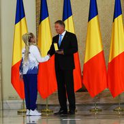 Sabrina Voinea, decorată de președintele Klaus Iohannis FOTO Roxana Fleșeru