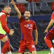 Bogdan Chipirliu a înscris un gol de trei puncte pentru „militari” / Sursă foto: Facebook@ Steaua București