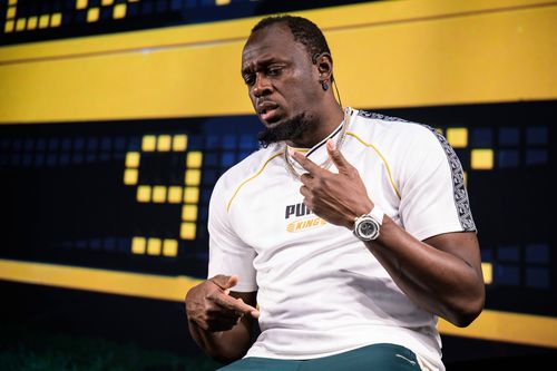 Usain Bolt la evenimentul Puma de la Tokyo FOTO Imago Images