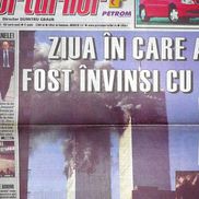 Coperta Gazetei Sporturilor din 12 septembrie 2001