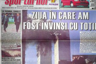 11 septembrie 2001, „ziua în care am fost învinși cu toții” » Ce titra Gazeta Sporturilor pe copertă, a doua zi după atentatele de la World Trade Center