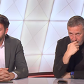 Victor Angelescu și Mihai Stoica în studioul Prima Sport / foto: captură de ecran YouTube