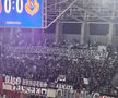Suporterii „militarilor” în acțiune, la Steaua - ASA Târgu Mureș / FOTO: GSP