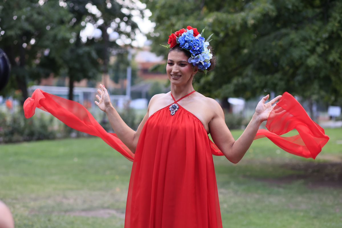 Simona Radiș Ancuța Bodnar prezentare modă - București, septembrie 2025