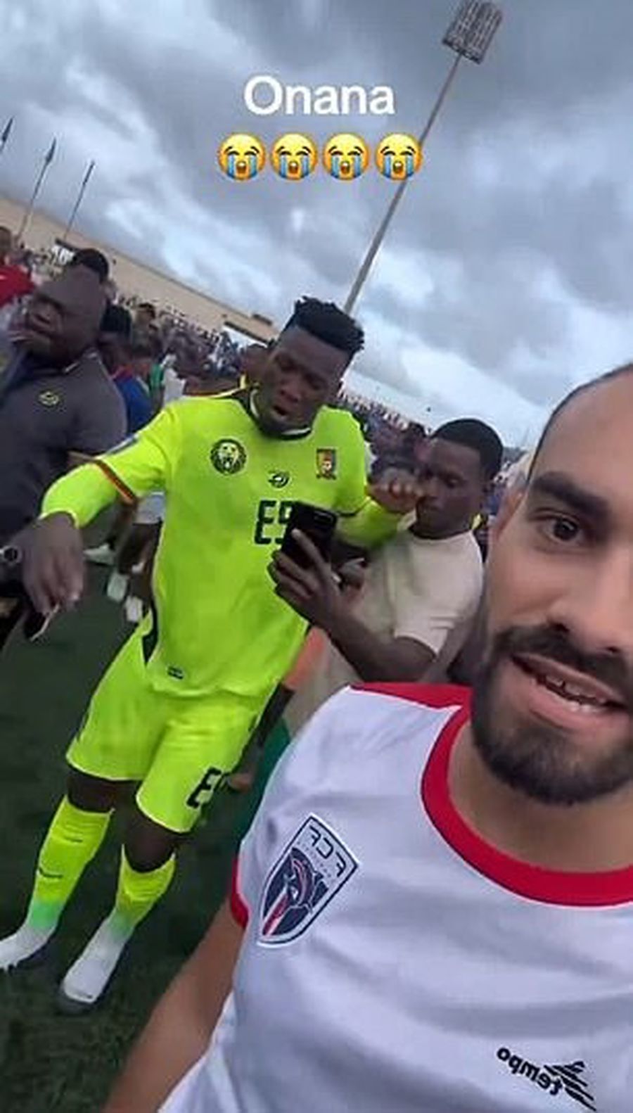 Scandal cu Andre Onana! Portarul împrumutat de Manchester United la Trabzonspor a lovit un fan