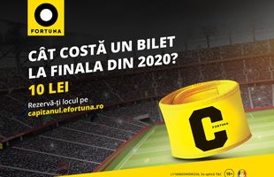 Cât costă un bilet la finala 2020, de pe Wembley? 10 lei!