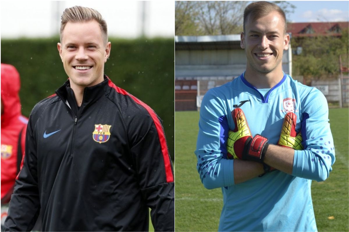 EXCLUSIV // VIDEO+FOTO Alex Dragomir e Ter Stegen de România » Joacă în Liga 3, iar asemănarea este izbitoare!