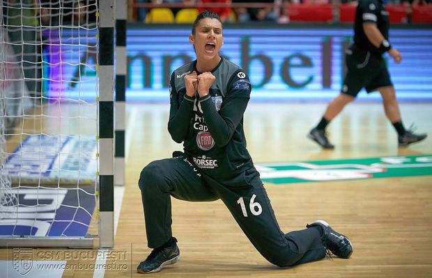 CSM BUCUREȘTI - ROSTOV 23-23 // Poarta a fost din nou la înălțime » Cifre bune pentru Denisa Dedu și Jelena Grubisici