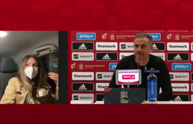 SPANIA - ELVEȚIA 1-0. Luis Enrique, show la conferință: „Las-o pe iubita ta să-mi pună întrebări!”