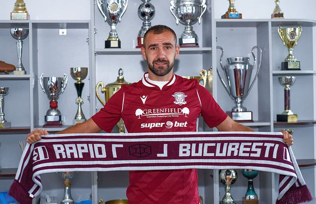 Rapid mută după umilința cu FC U Craiova 1948! A transferat un fundaș din Liga 1, trecut pe la Dinamo