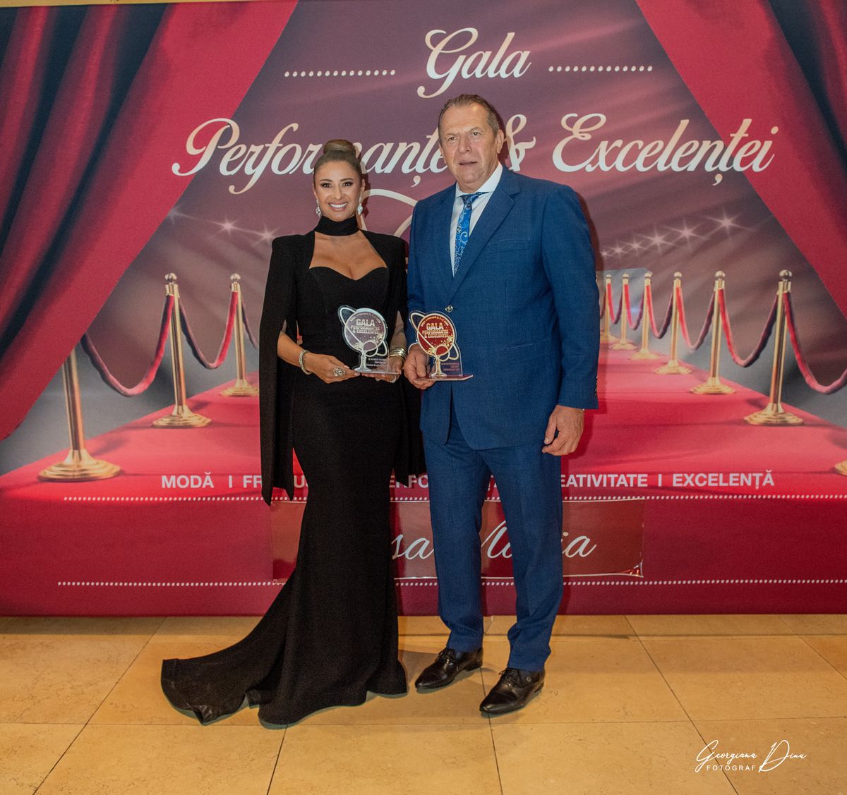 Anamaria Prodan a întors privirile la o festivitate de la Snagov: vezi ce ținută spectaculoasă a purtat impresara! Duckadam, Bratu, Mutu și Halep pe lista premiaților