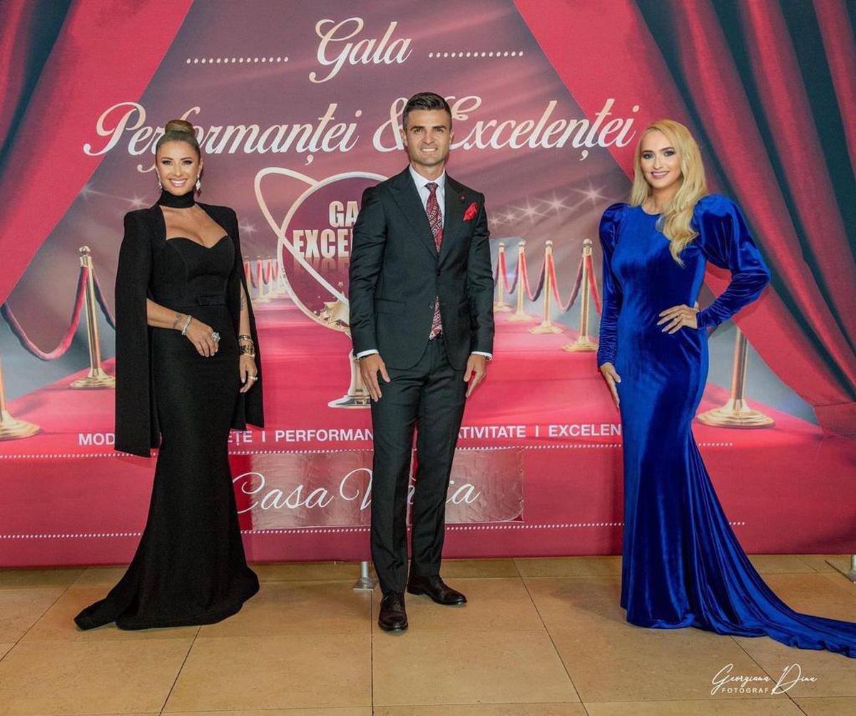 FOTO Anamaria Prodan a întors privirile la gala de la Snagov » Pentru ce a fost premiată soția lui Reghe, alături de Duckadam, Bratu, Mutu și Halep