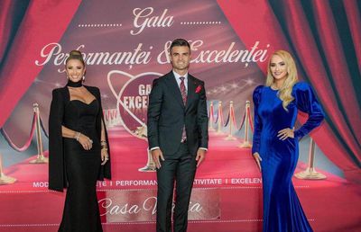 FOTO Anamaria Prodan a întors privirile la gala de la Snagov » Pentru ce a fost premiată soția lui Reghe, alături de Duckadam, Bratu, Mutu și Halep