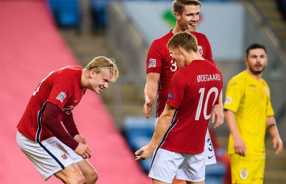 Norvegia - România 4-0 » Selecționata lui Mirel Rădoi, zdrobită la Oslo de Erling Haaland!