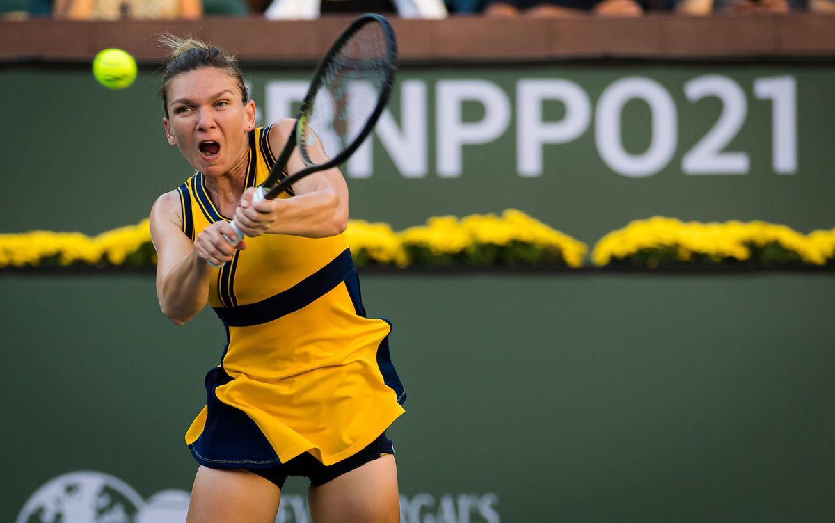 „Dai ca disperata!” » Simona Halep a cedat nervos în timpul meciului cu Aliaksandra Sasnovich