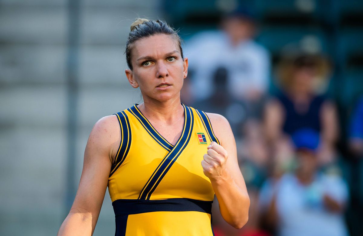 Simona Halep - Aliaksandra Sasnovich // Indian Wells