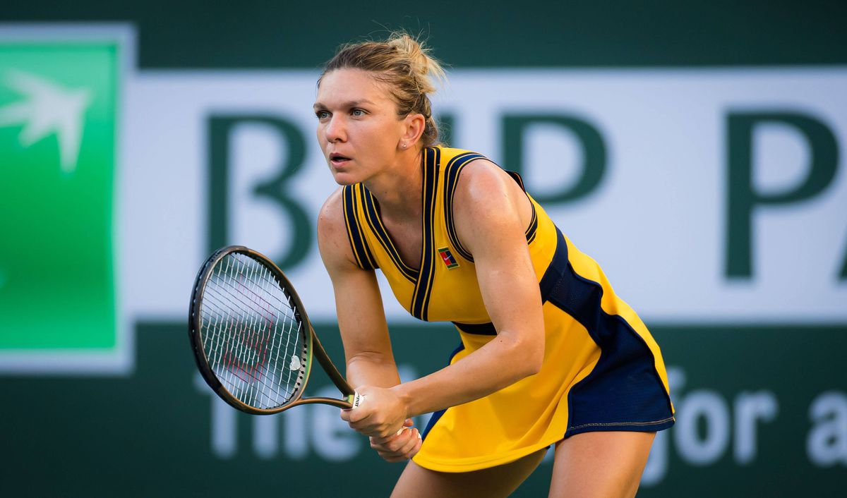 „Dai ca disperata!” » Simona Halep a cedat nervos în timpul meciului cu Aliaksandra Sasnovich