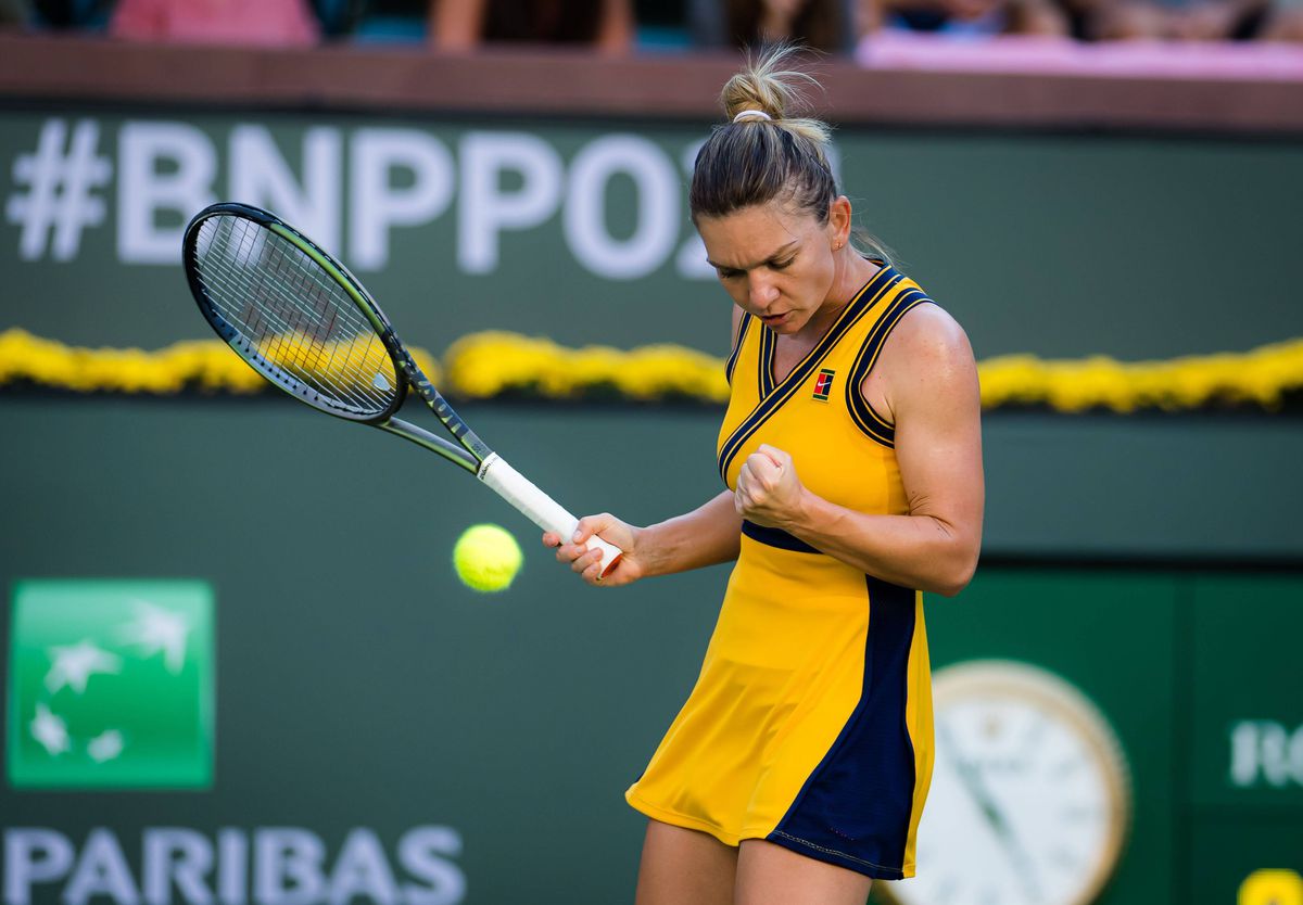 „Dai ca disperata!” » Simona Halep a cedat nervos în timpul meciului cu Aliaksandra Sasnovich