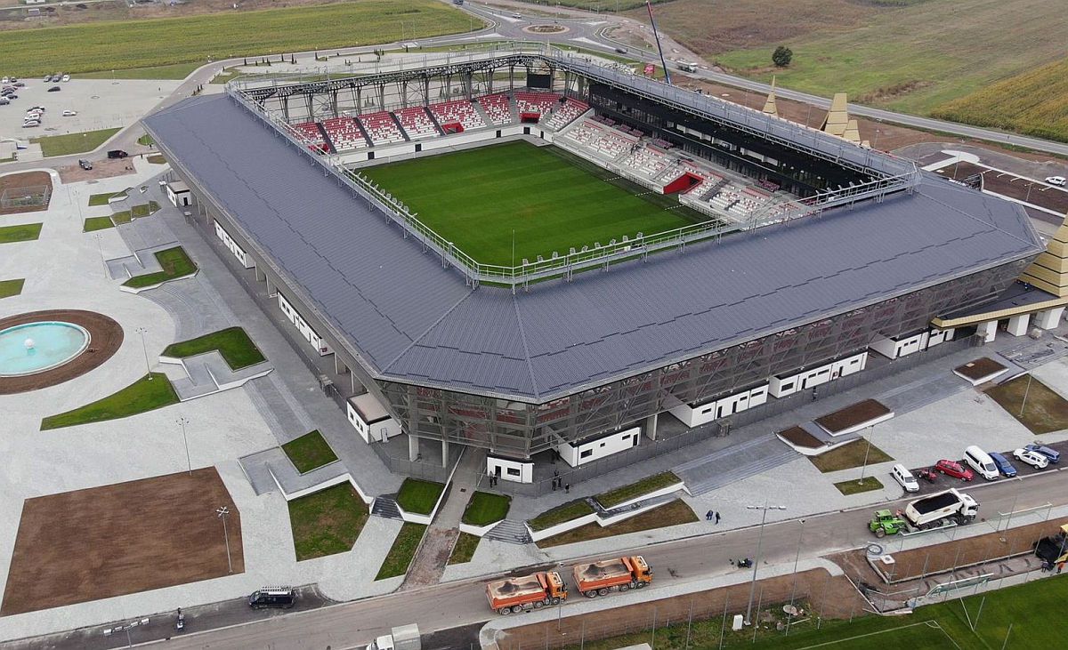 Stadionul de peste 20 de milioane de euro din Liga 1 se inaugurează în weekend