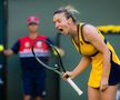 Simona Halep, nervoasă în timpul meciului cu Aliaksandra Sasnovich // foto: Imago Images