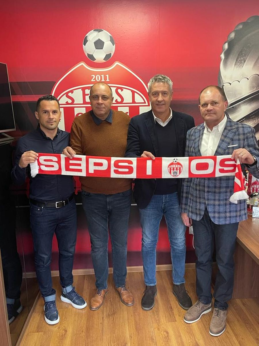 Cristiano Bergodi, prezentat oficial la Sepsi » Primele declarații ale antrenorului italian : „Revin cu plăcere în România să antrenez acest club”