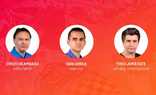 România - Armenia este comentat live pe GSP.ro de Cristian Geambașu (editorialist GSP), Theodor Jumătate (șef departament Fotbal Internațional la GSP) și Dan Udrea (reporter GSP)
