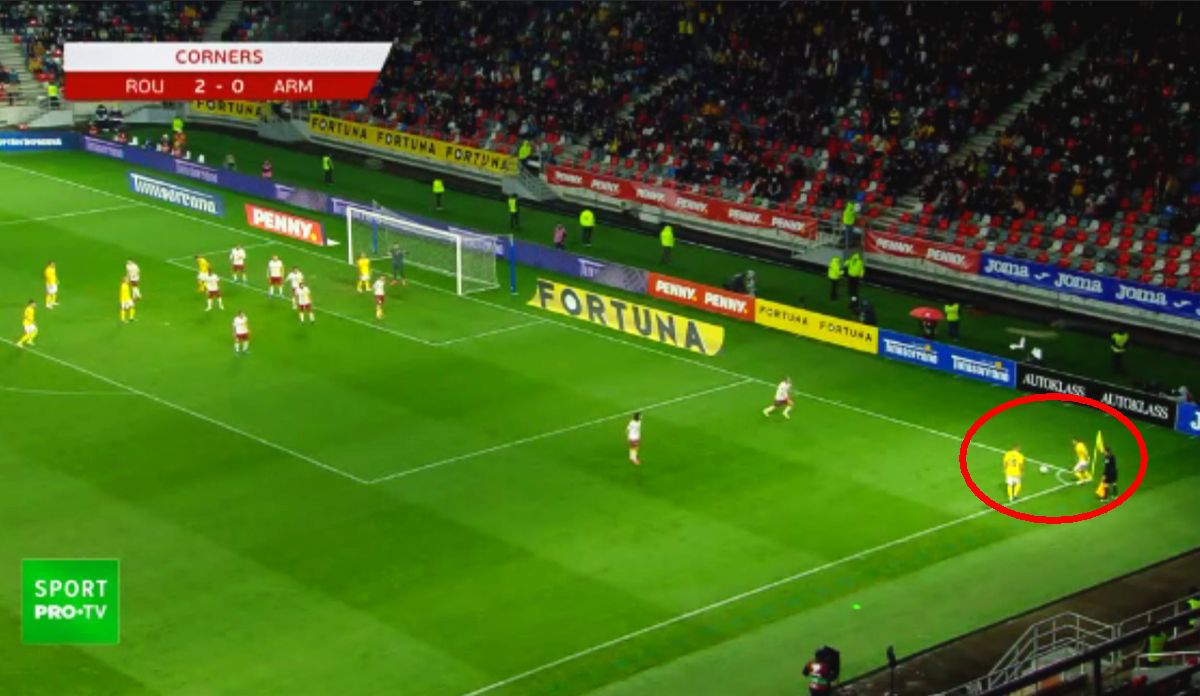 Alexandru Mitriță, „joker-ul” lui Rădoi! Faza genială din care s-a deschis scorul