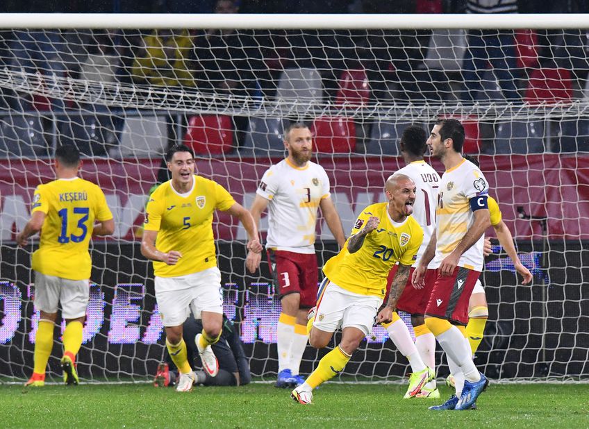 România învinge Armenia și e tot mai aproape de barajul pentru Mondial! Revenire cu succes în Ghencea!
