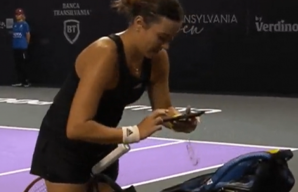 Gabrielei Ruse i-a sunat telefonul pe bancă la Transylvania Open: „E antidoping-ul!” » Singura româncă din turul secund