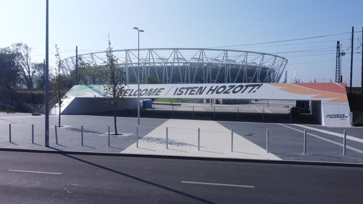 FOTO Stadionul din Budapesta