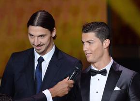 Zlatan Ibrahimovic dă de pământ cu Cristiano Ronaldo: „Nu poți să-ți închei cariera la un nivel așa de slab”