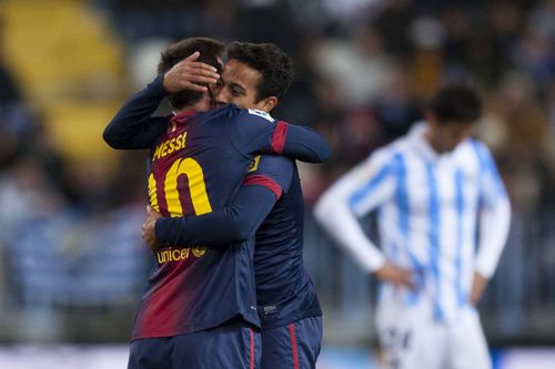 Messi & Thiago Alcantara / Foto: Imago