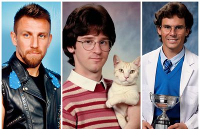 Inteligența Artificială lovește din nou » Messi, Ronaldo, Federer și Nadal, „transportați” în anii '90 + Cum arată retro-Dinamo