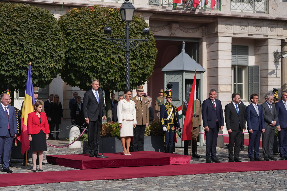 Iohannis la Budapesta - vizită oficială