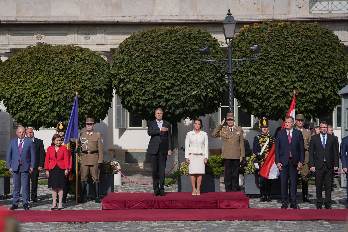 Iohannis la Budapesta - vizită oficială