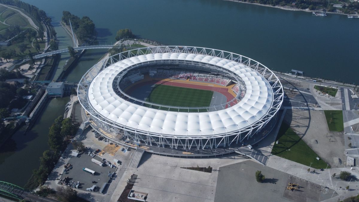 FOTO Stadionul din Budapesta