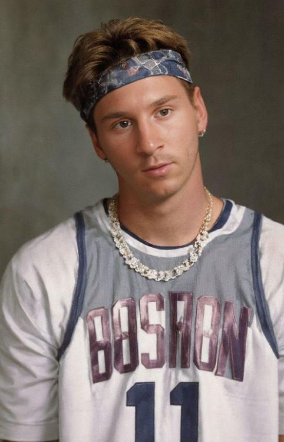 Inteligența Artificială lovește din nou » Messi, Ronaldo, Federer și Nadal, „transportați” în anii '90 + Cum arată retro-Dinamo