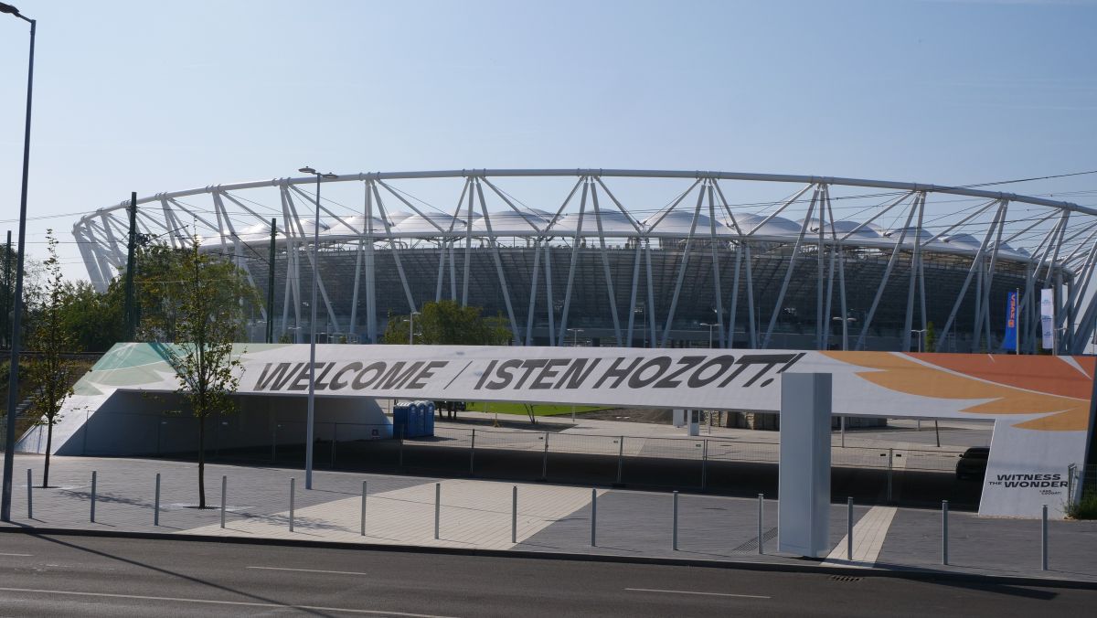 FOTO Stadionul din Budapesta