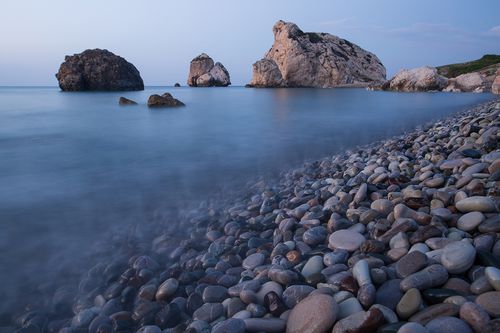 Stânca Afroditei, una dintre principalele atracții turistice ale Ciprului FOTO: Ionuț Iordache (GSP)