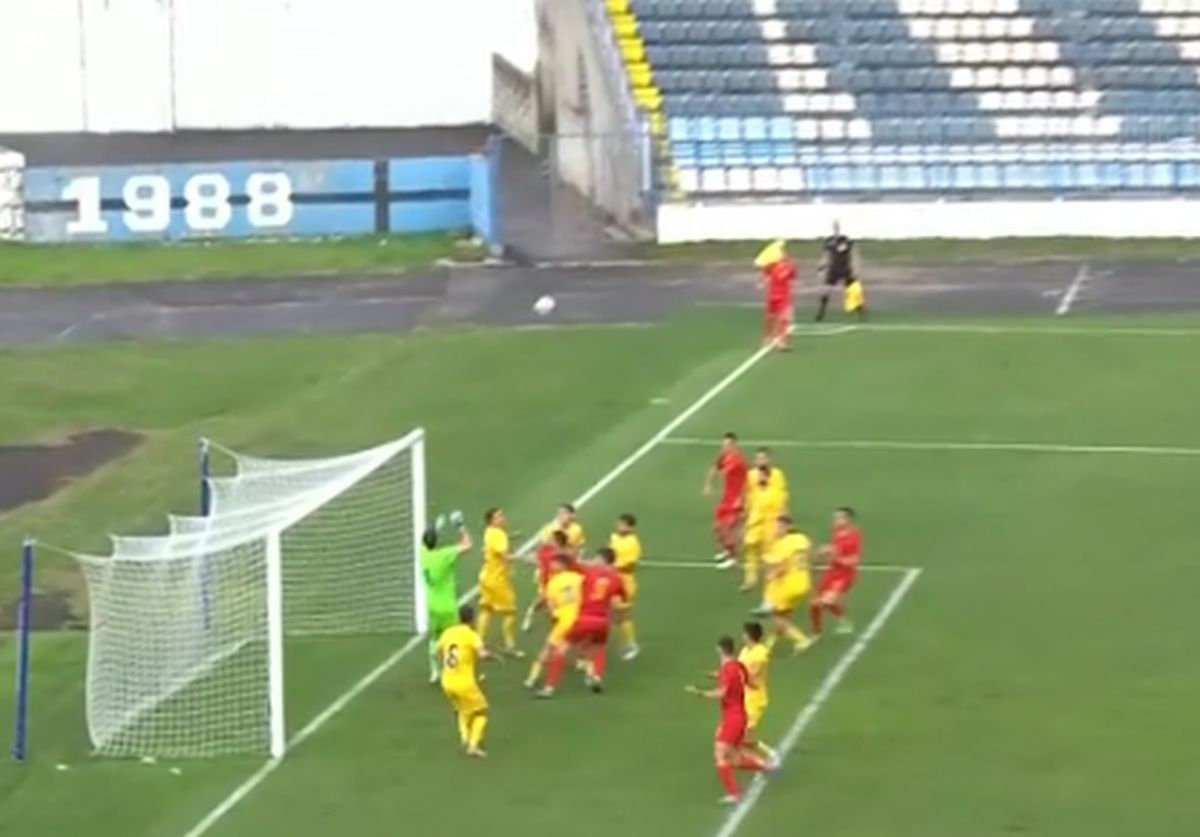 România U21 a primit gol din corner! Reușită incredibilă în preliminariile EURO