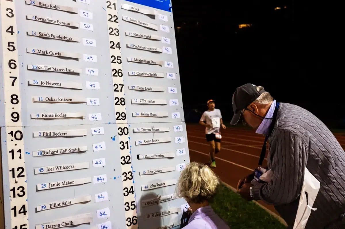 Ultramaratonul din Londra. Foto: Justin Goulding (BBC)