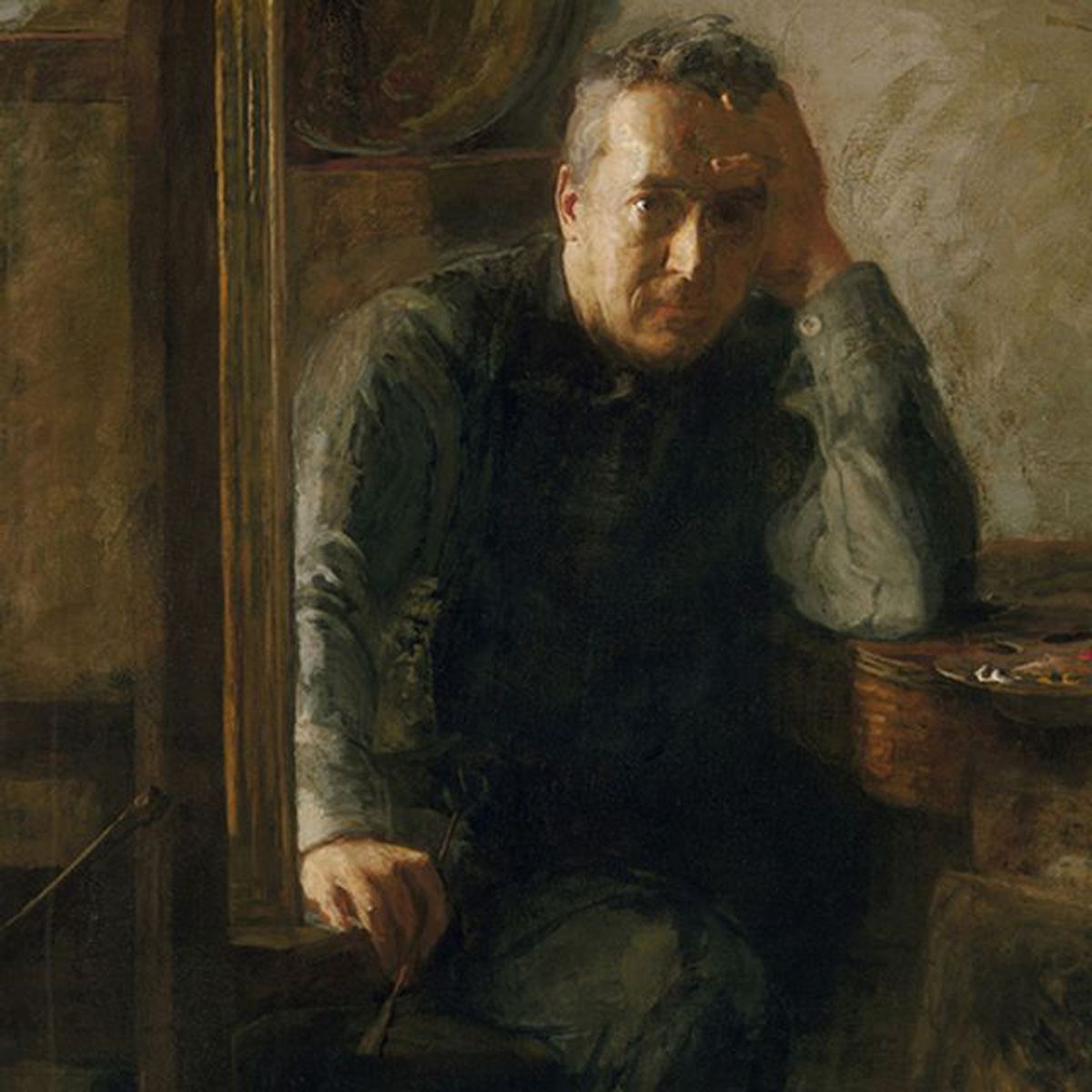 Thomas Eakins, carieră conturată de canotaj, lupte și înot