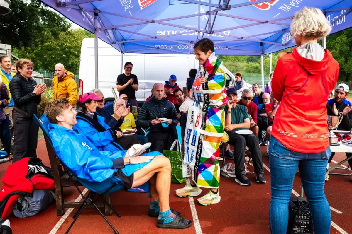 Ultramaratonul din Londra. Foto: Justin Goulding (BBC)