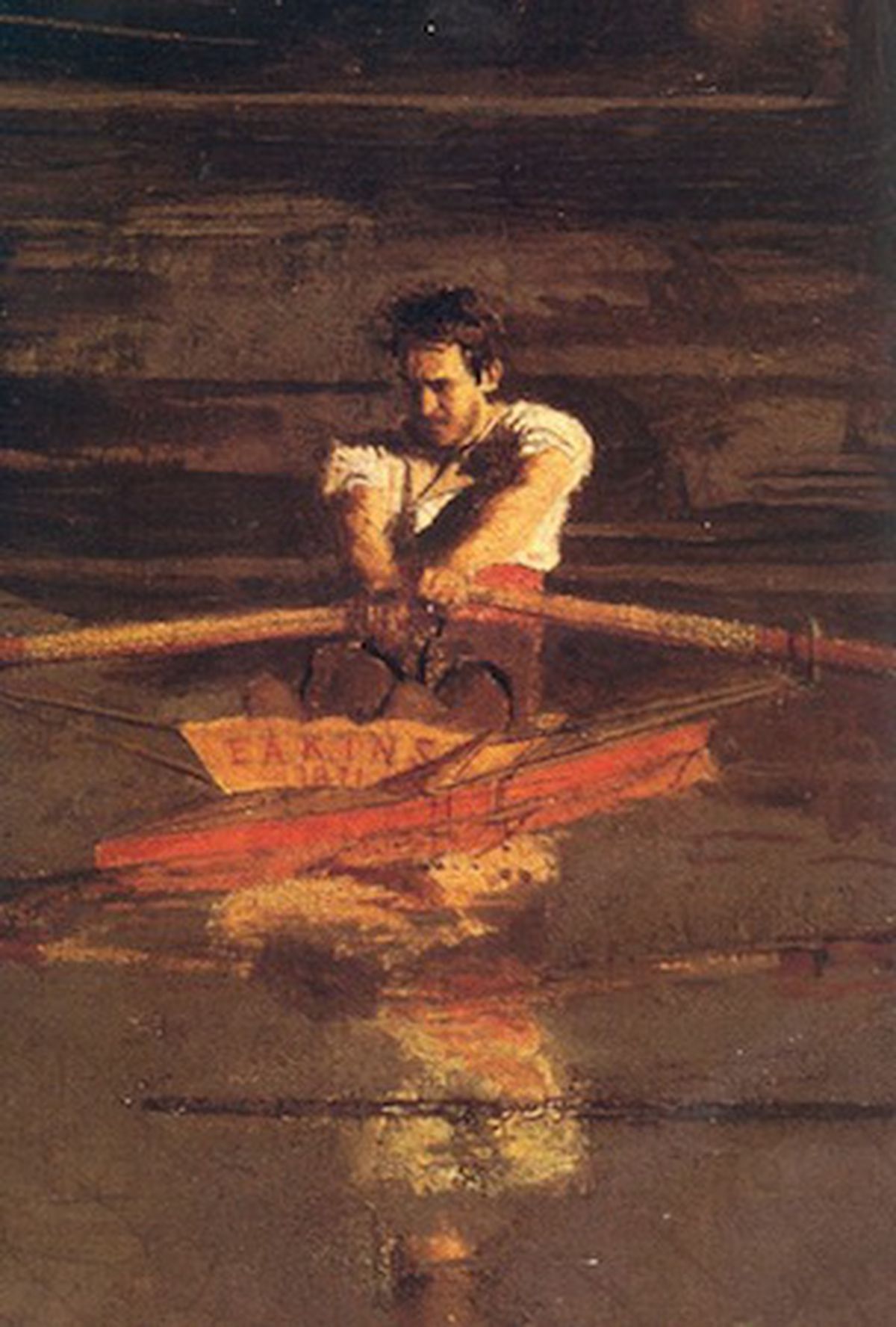 Thomas Eakins, carieră conturată de canotaj, lupte și înot