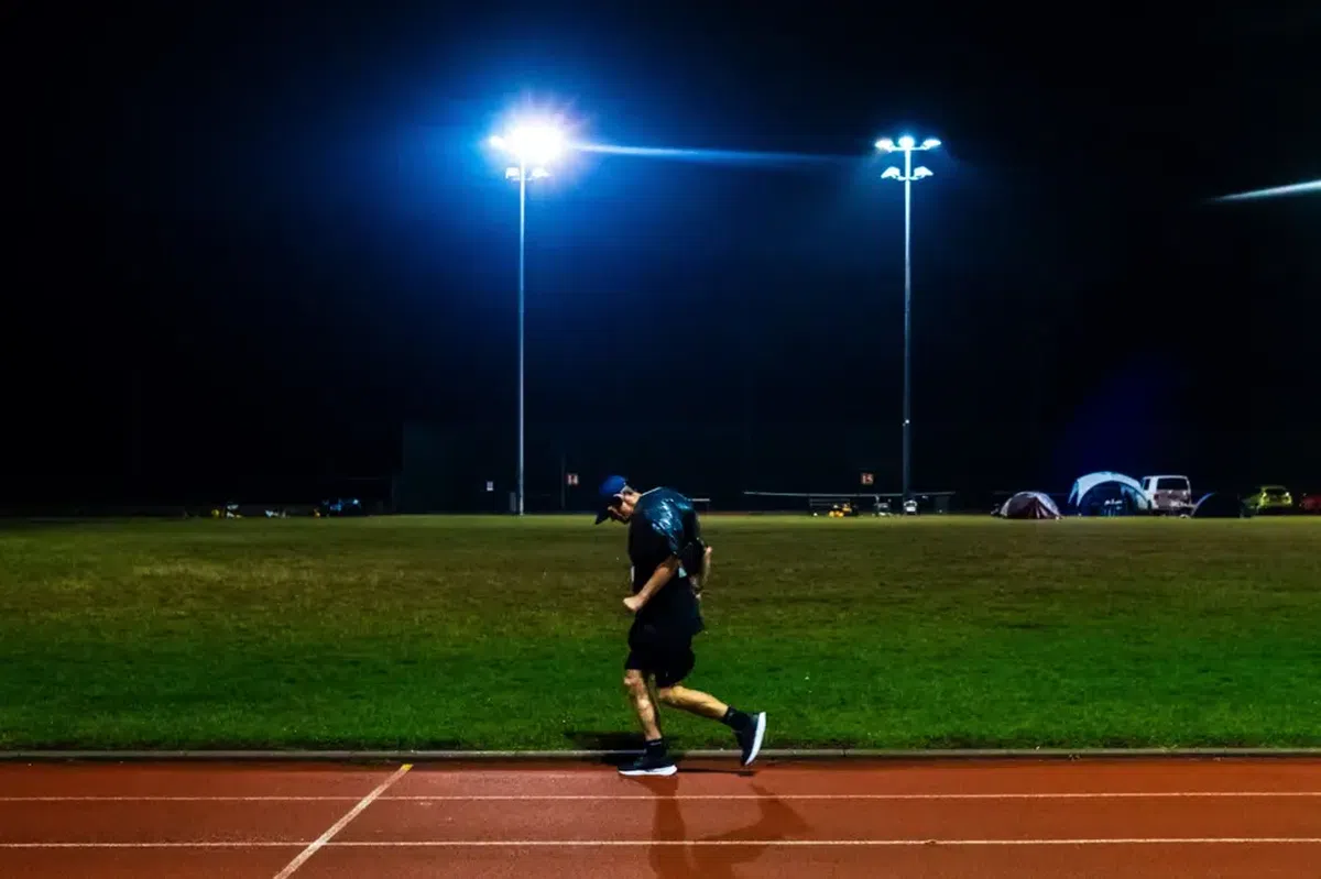 Ultramaratonul din Londra. Foto: Justin Goulding (BBC)