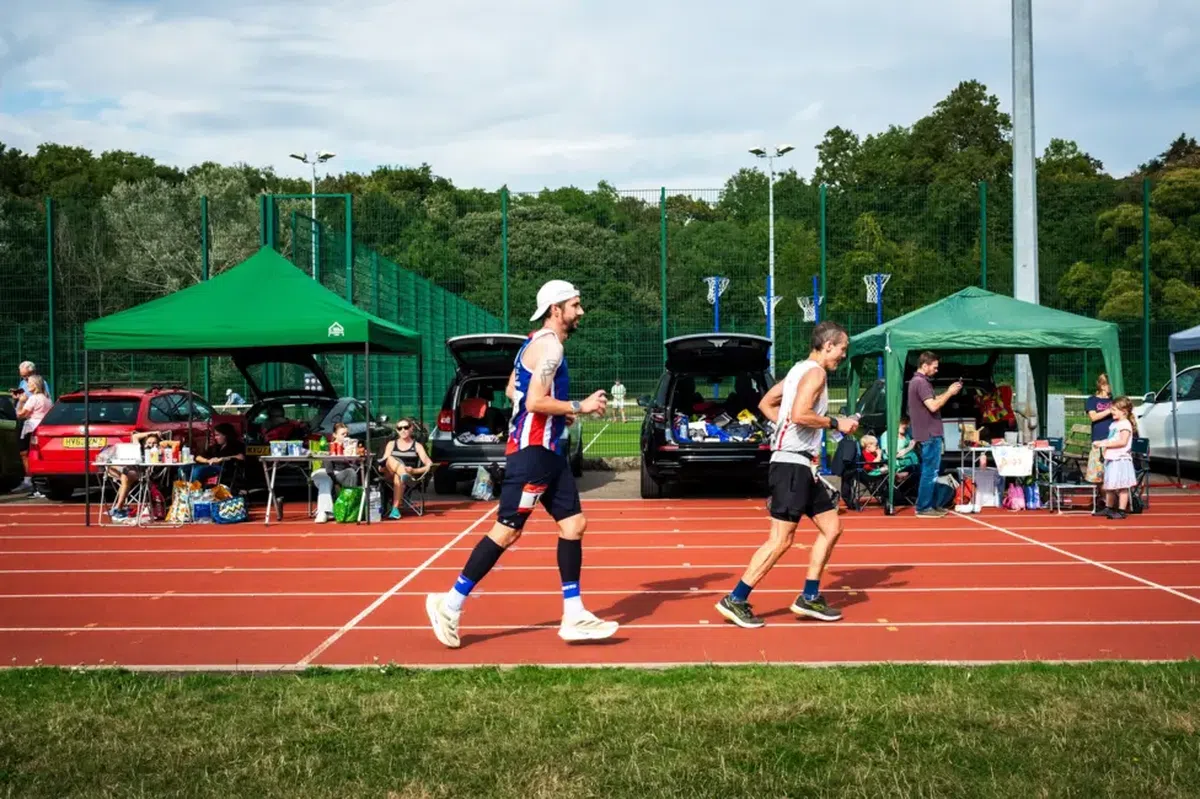 Ultramaratonul din Londra. Foto: Justin Goulding (BBC)