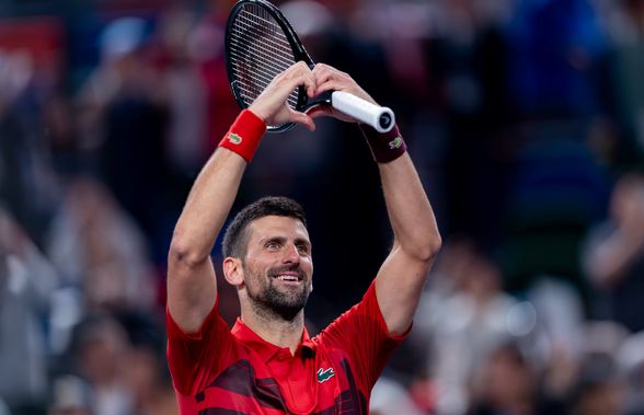 Novak Djokovic în semifinale la Shanghai, unde îl va întâlni pe Taylor Fritz