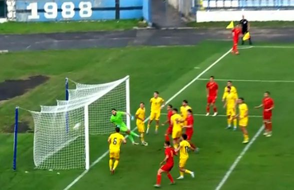 România U21 a primit gol din corner! Reușită incredibilă în preliminariile EURO