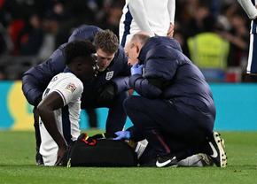 Lovitură pentru Anglia și Arsenal. Bukayo Saka a ieșit accidentat din partida cu Grecia