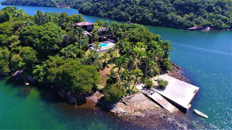 Ilha do Japao, situată la Angra dos Reis în statul Rio de Janeiro, cumpărată de Neymar / Foto: costaverdeprime.com/property